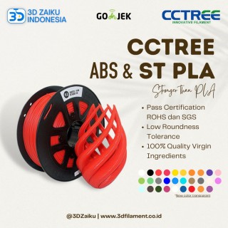 CCTree ST PLA and ABS 3D Filament Bahan Kuat untuk semua 3D Printer
